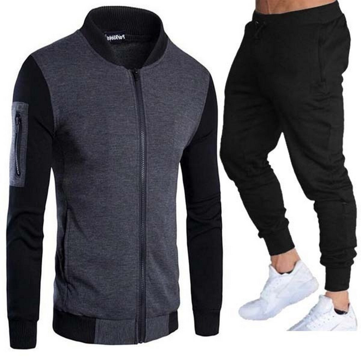 Winter stylish track suits for Men | Fitness Training Muscle Workout Gym track suit for man - L