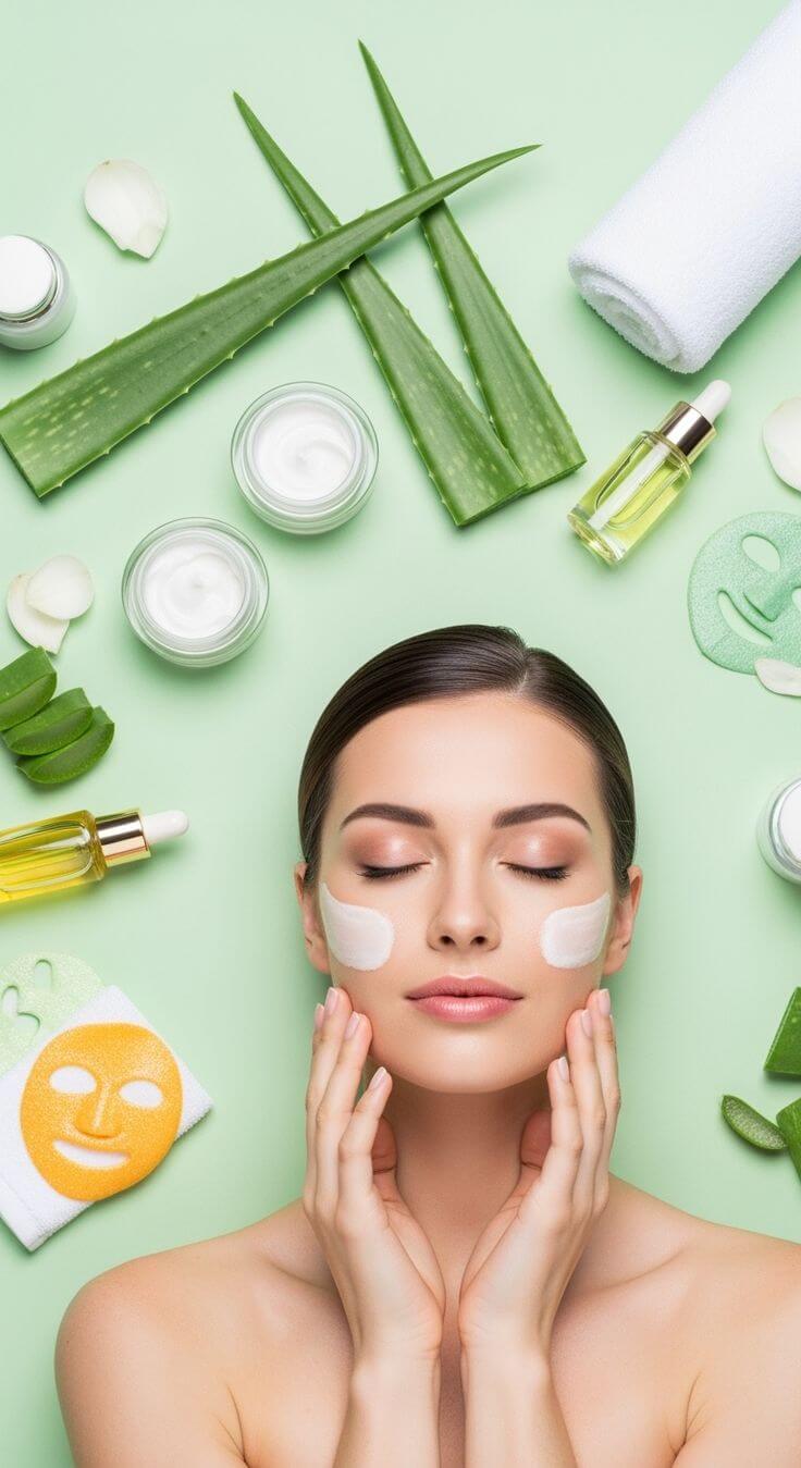 Health & Beauty essentials for skincare and relaxation