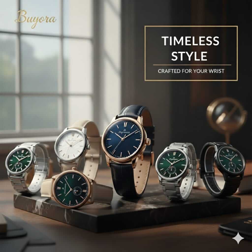 Watches collection featuring timeless style and elegant designs
