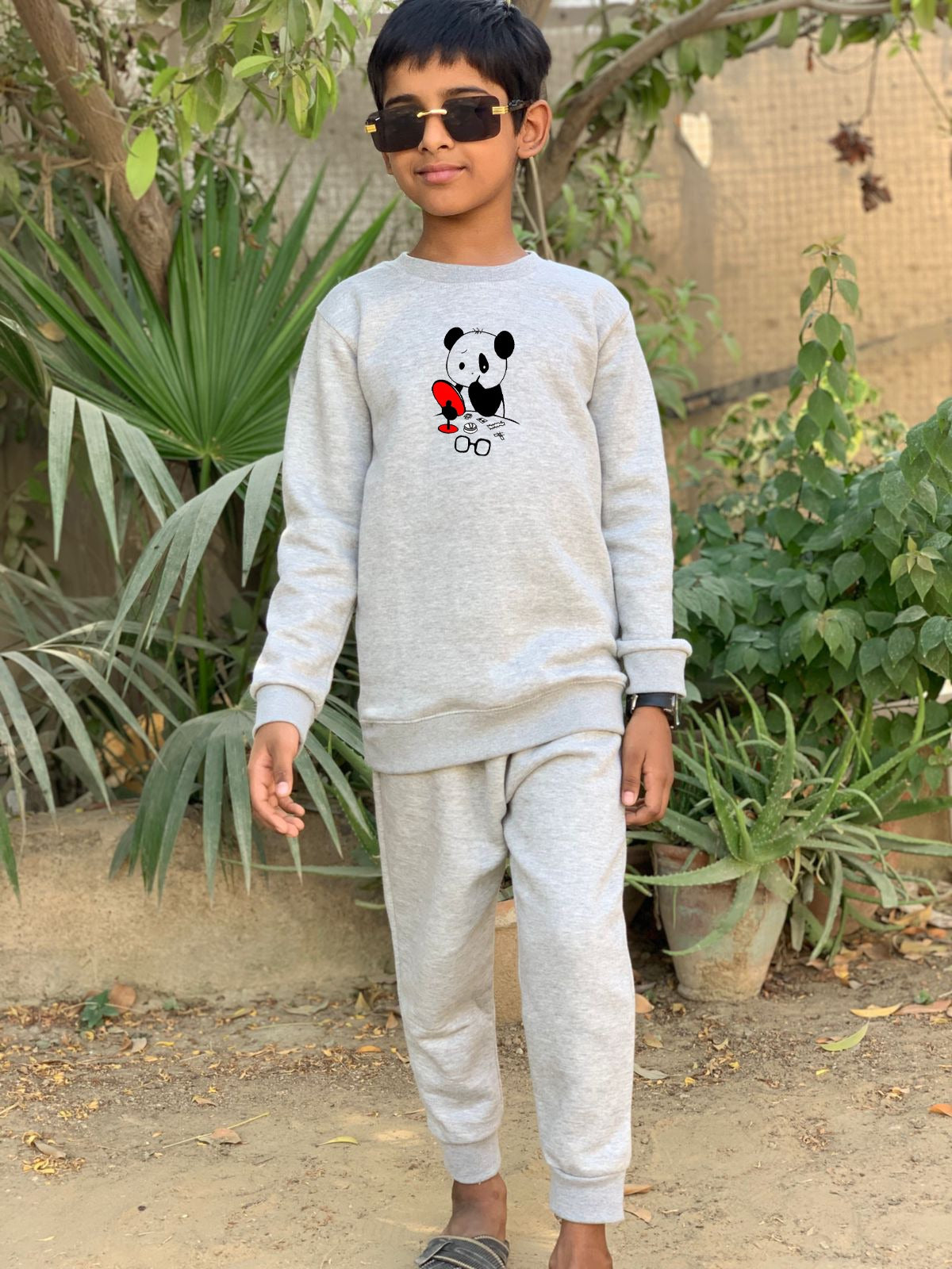 Kids & Baby Sweatshirt and Pajama Tracksuit | Imported Winter Warm 2-Piece Set for Boys & Girls – Cozy, Comfy Outfit extra large