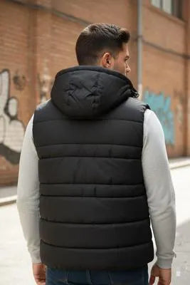 1 Pc Men's Parachute Printed Sleeveless Jacket