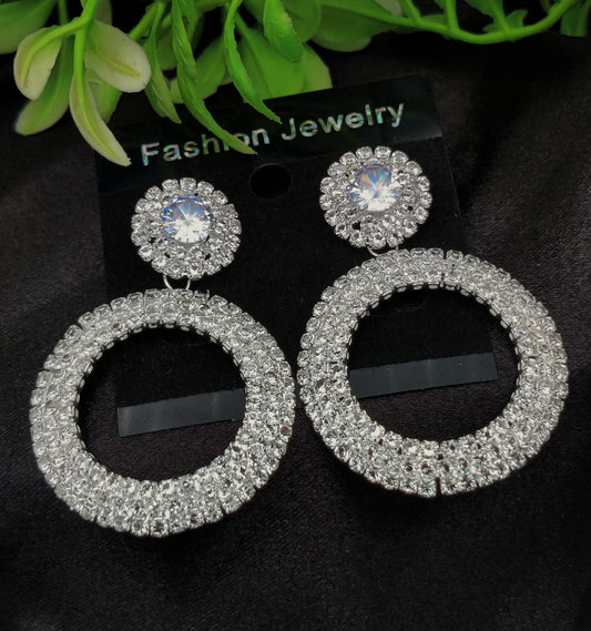 Imported Tarnish-Free Earrings | Luxury Look Earrings for Girls & Women – Silver