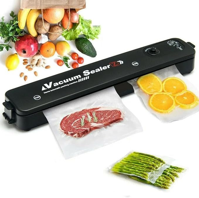 Vacuum Sealer Hand Machine ZKFK-001 – Automatic Food Sealer with 5 Vacuum Bags