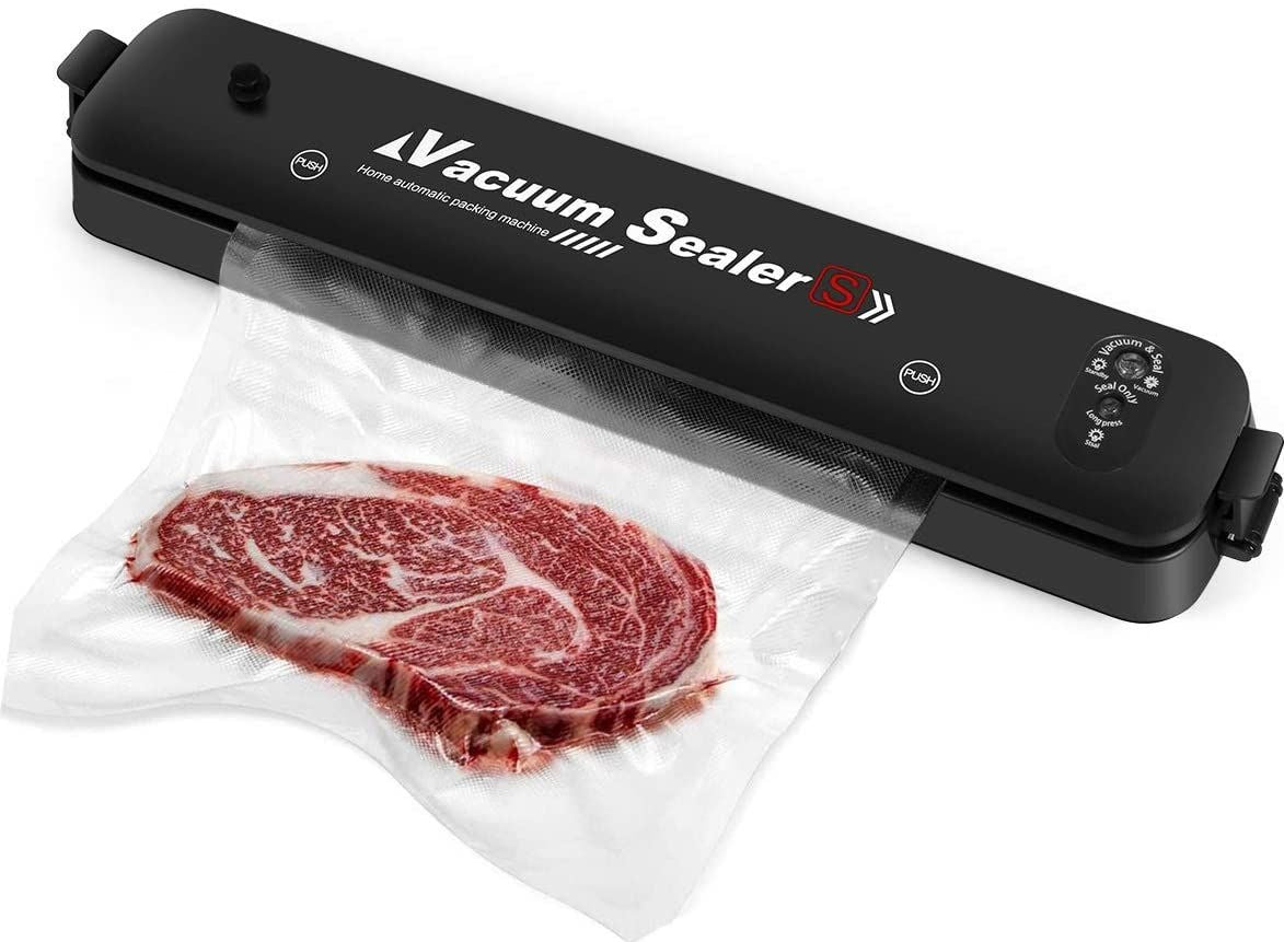 Vacuum Sealer Hand Machine ZKFK-001 – Automatic Food Sealer with 5 Vacuum Bags