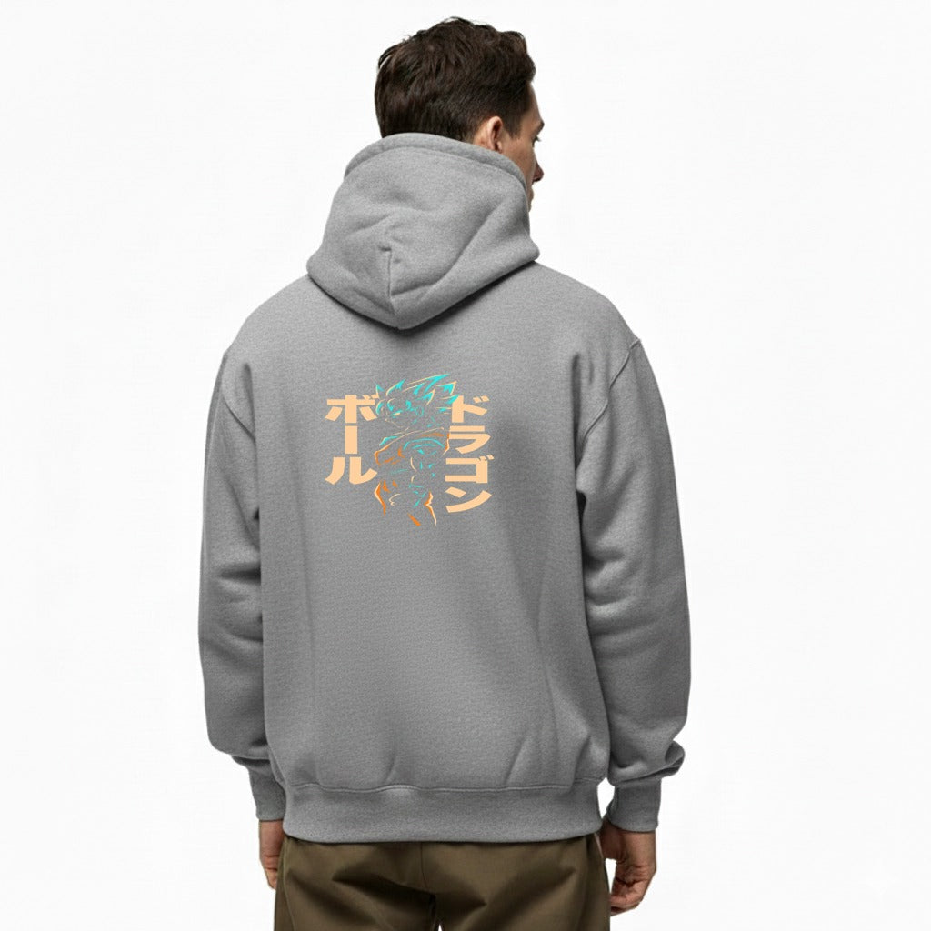 Mens Hoodie – High Quality Imported Casual Pullover, French Fleece Fabric, Smart Look, Premium Quality Ready-to-Wear – Grey Large