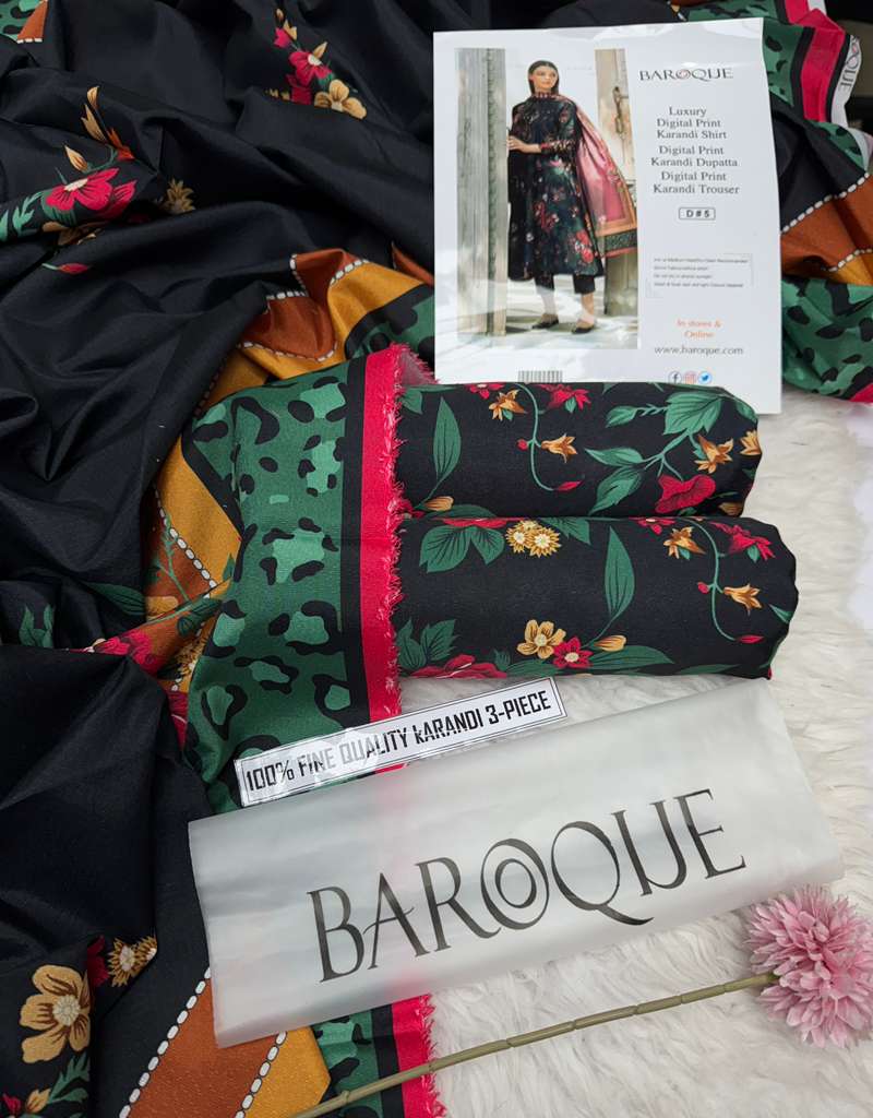 🌸 Winter 2025 Pure Karandi Collection – Mix Brands Hit Codes Vol 4003 | Digital Print 3-Piece Suit