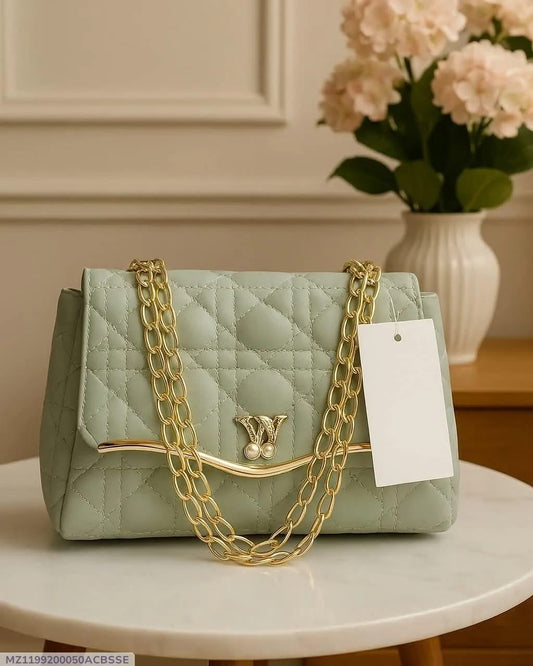 Girl’s Embroidered Chain Crossbody Bag