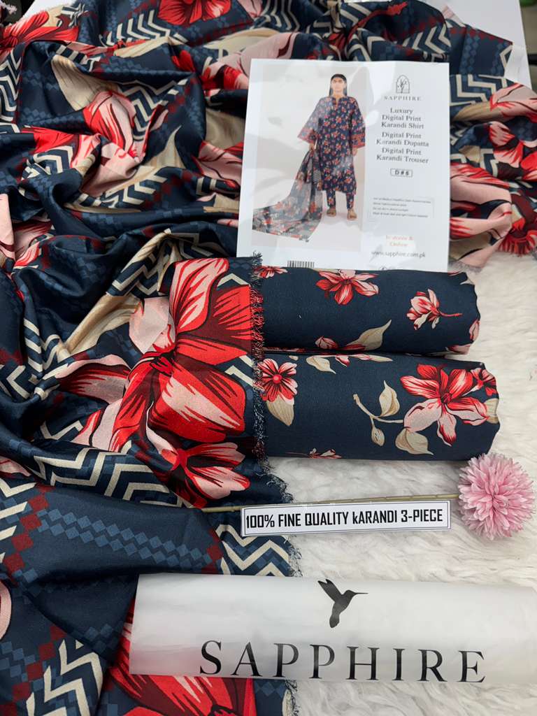 🌸 Winter 2025 Pure Karandi Collection – Mix Brands Hit Codes Vol 4003 | Digital Print 3-Piece Suit