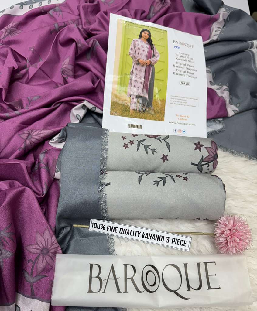 🌸 Winter 2025 Pure Karandi Collection – Mix Brands Hit Codes Vol 4003 | Digital Print 3-Piece Suit