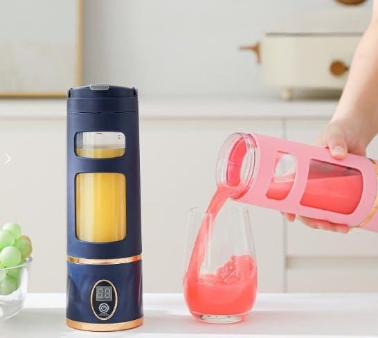 Hp - 870 Freshly Squeezed Portable Juice Cup With Led Display Rechargeable Blender For Smoothies And Fruit Juices Anytime (Random Color) - Buyora onlineHp - 870 Freshly Squeezed Portable Juice Cup With Led Display Rechargeable Blender For Smoothies And Fruit Juices Anytime (Random Color)Buyora onlineBuyora onlineHp - 870 Freshly Squeezed Portable Juice Cup With Led Display Rechargeable Blender For Smoothies And Fruit Juices Anytime (Random Color)