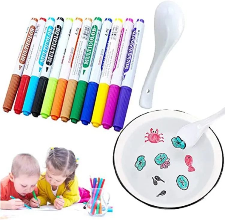 Magic Marker – Erasable & Washable Color Pen Set for Kids & Adults | Smooth Writing & Drawing Art Markers