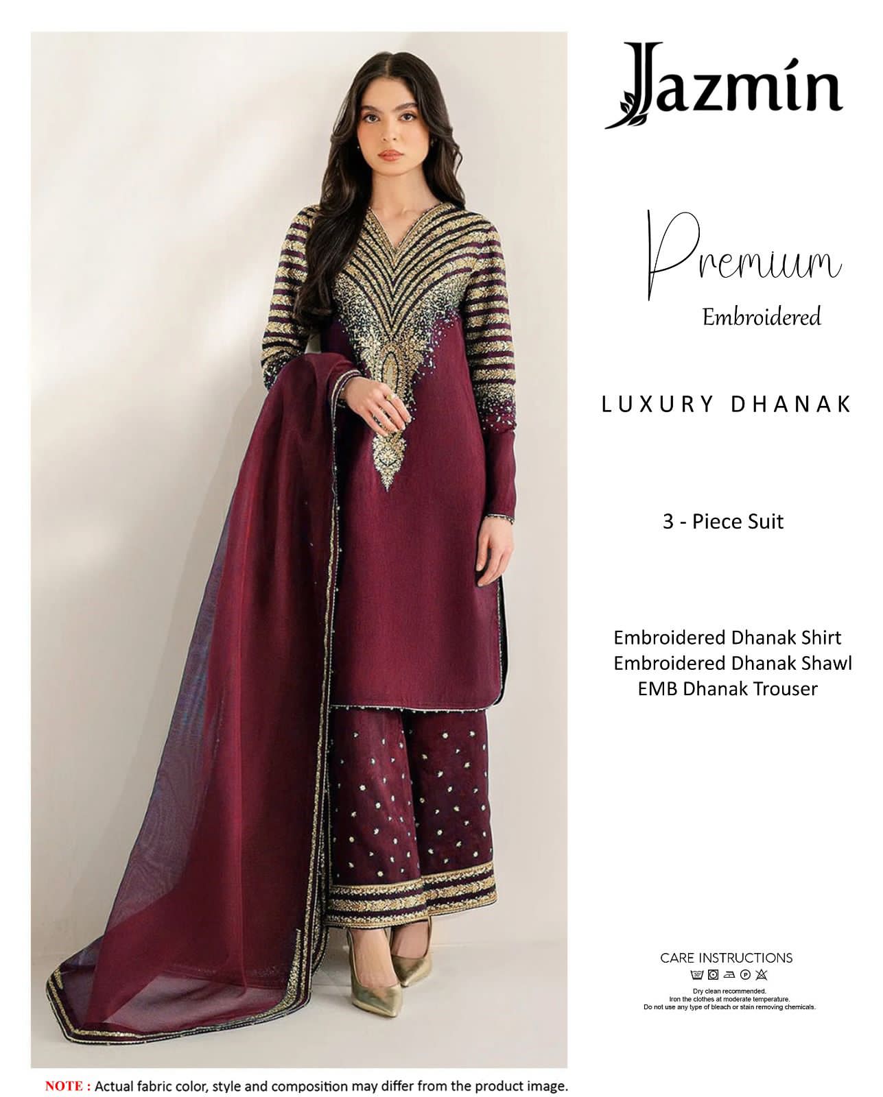 ✨ Jazmin Luxury Embroidered Dhanak 3PC Winter Collection 2025 ✨ - Buyora online✨ Jazmin Luxury Embroidered Dhanak 3PC Winter Collection 2025 ✨Buyora onlineBuyora online✨ Jazmin Luxury Embroidered Dhanak 3PC Winter Collection 2025 ✨