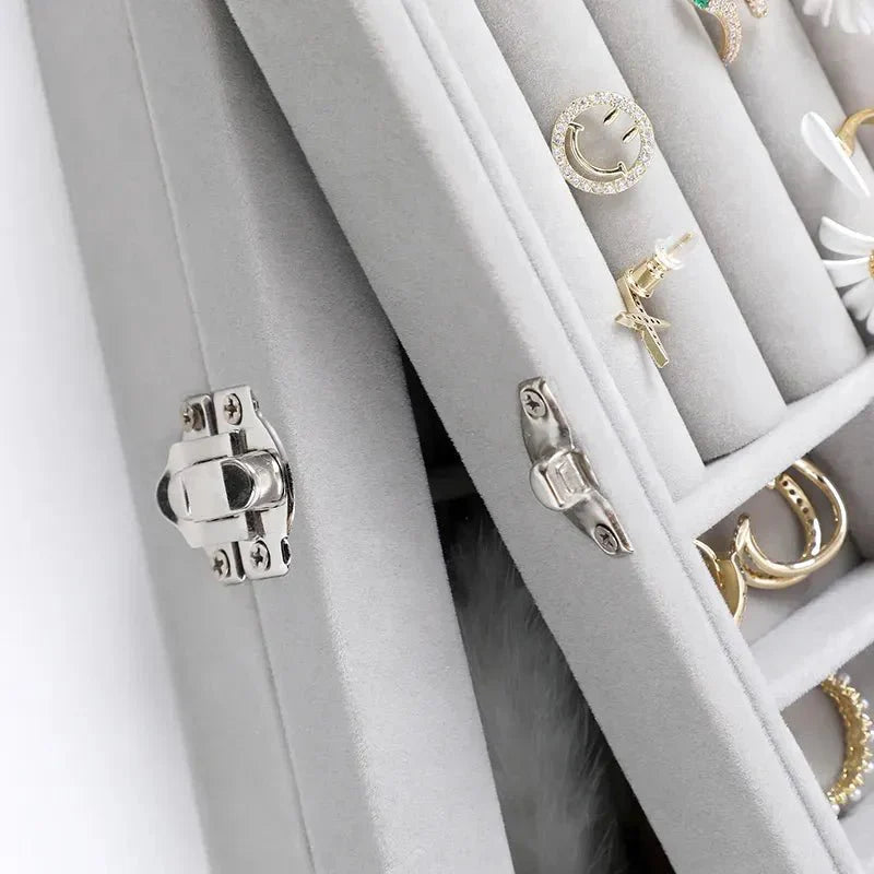 Mistico Velvet Carrying Case with Glass Cover Jewelry Ring Display Box Tray Holder Storage Box Organizer Earrings Bracelet Showcase - Buyora onlineMistico Velvet Carrying Case with Glass Cover Jewelry Ring Display Box Tray Holder Storage Box Organizer Earrings Bracelet ShowcaseBuyora onlineBuyora onlineMistico Velvet Carrying Case with Glass Cover Jewelry Ring Display Box Tray Holder Storage Box Organizer Earrings Bracelet Showcase