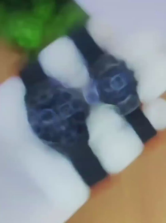 *2 Pcs Unisex Stainless Steel Chronograph Couple Watches – Round Multicolor Design*