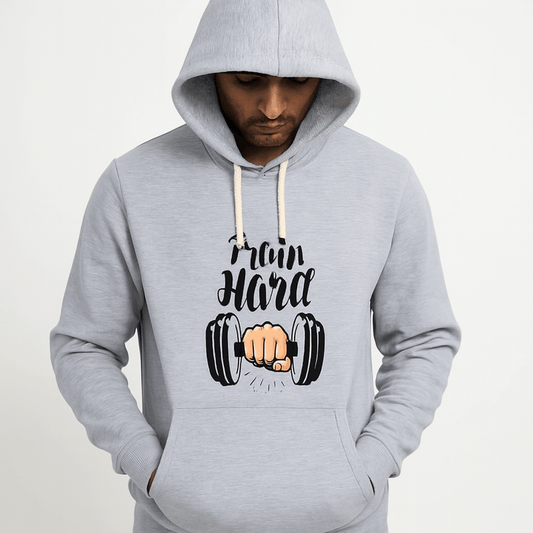 Train Hard Grey Hoodie for Men & Boys – Premium Summer Collection - Buyora onlineTrain Hard Grey Hoodie for Men & Boys – Premium Summer CollectionBuyora onlineBuyora onlineTrain Hard Grey Hoodie for Men & Boys – Premium Summer Collection